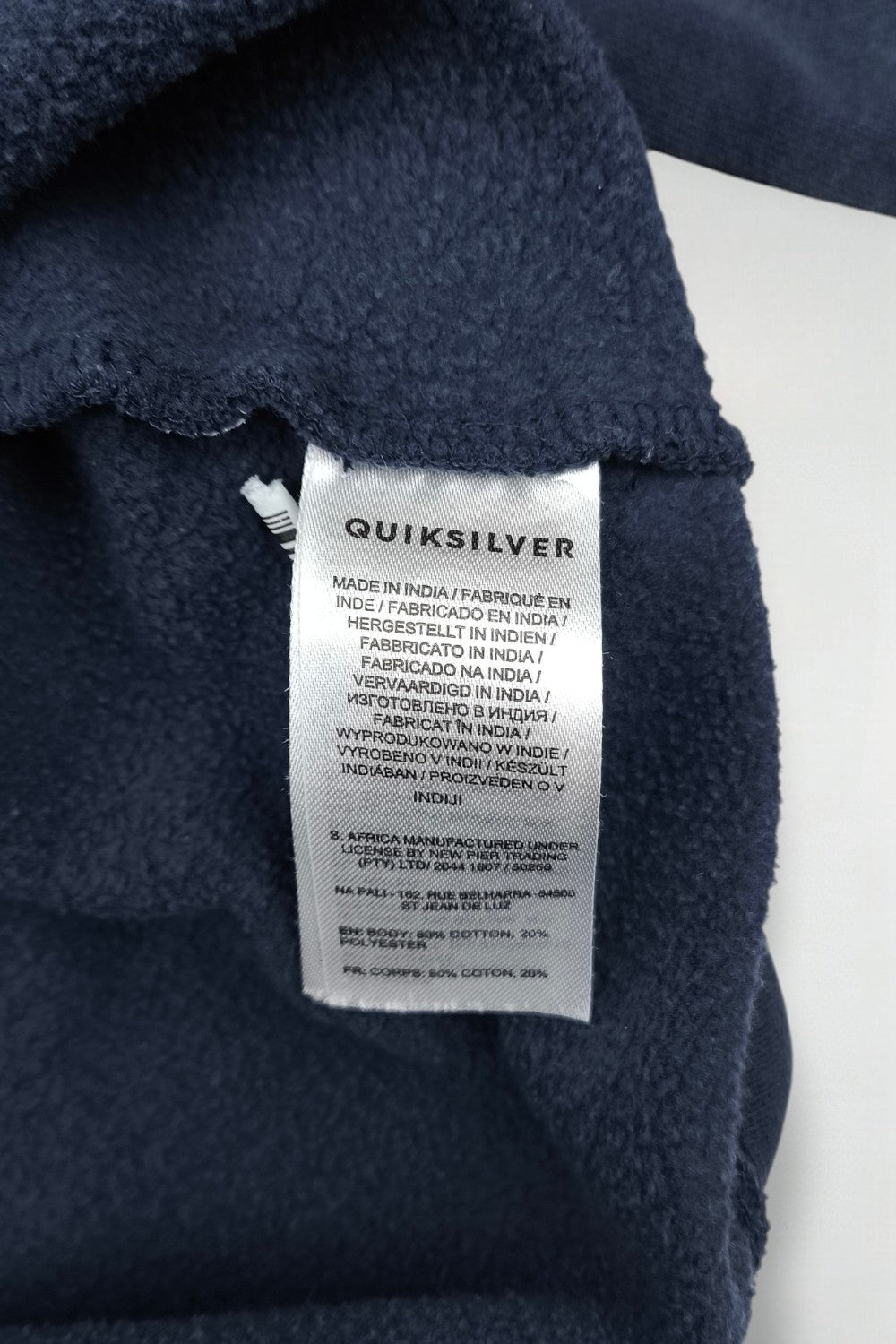 Quiksilver Crewneck Sweatshirt Navy Blue | Casual Surfwear