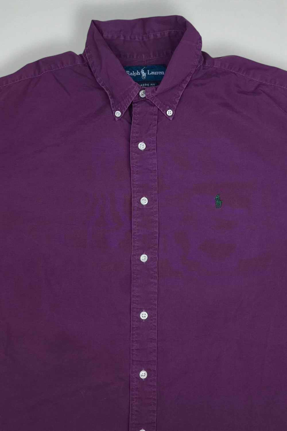 Vintage Polo Ralph Lauren Shirt Purple Classic Fit | Casual Essential