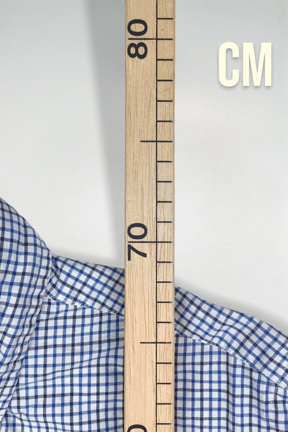 Ralph Lauren Check Shirt Blue White Custom Fit Cotton | Casual