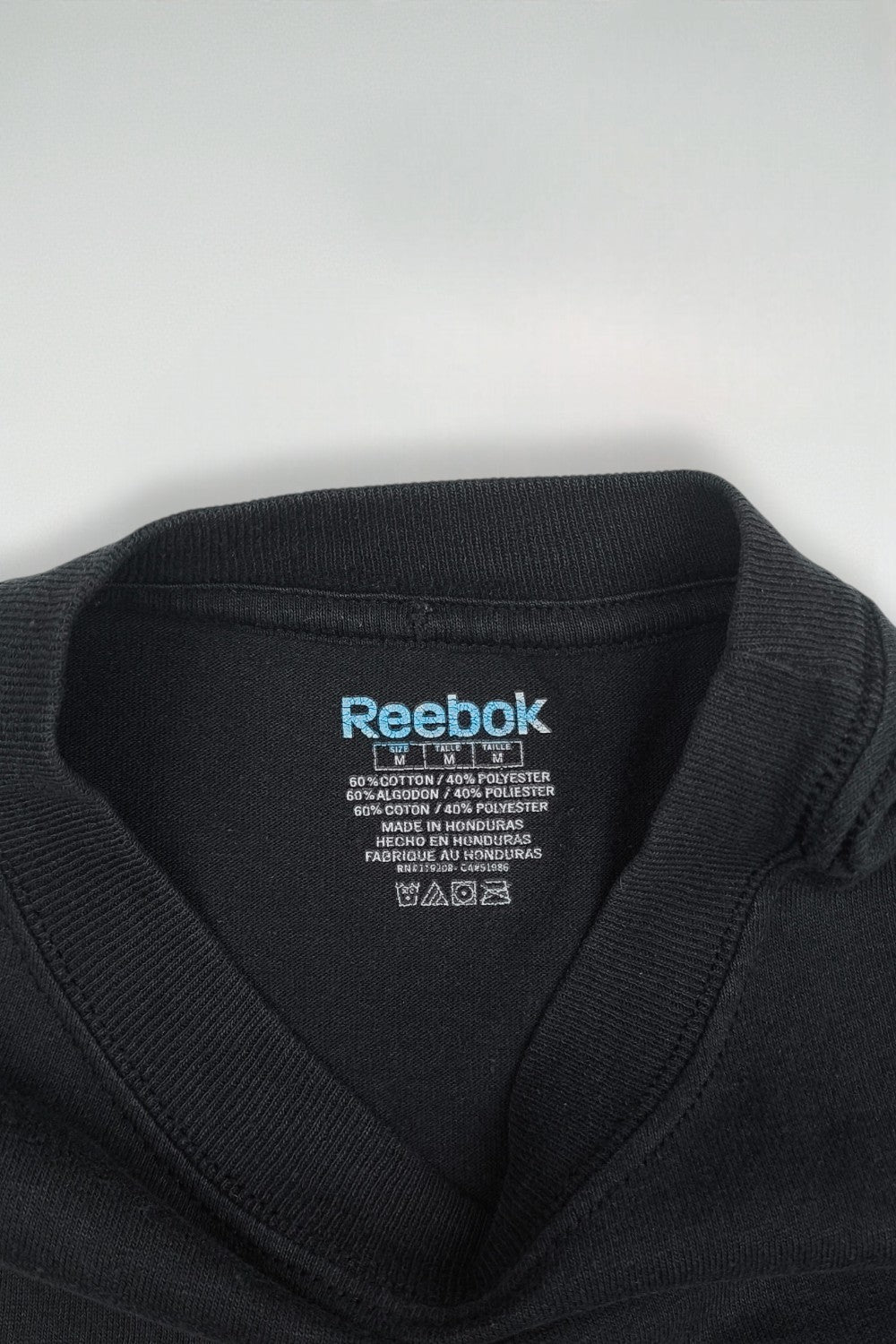Vintage Reebok Steelers NFL T-Shirt Black | 2000s Graphic Tee