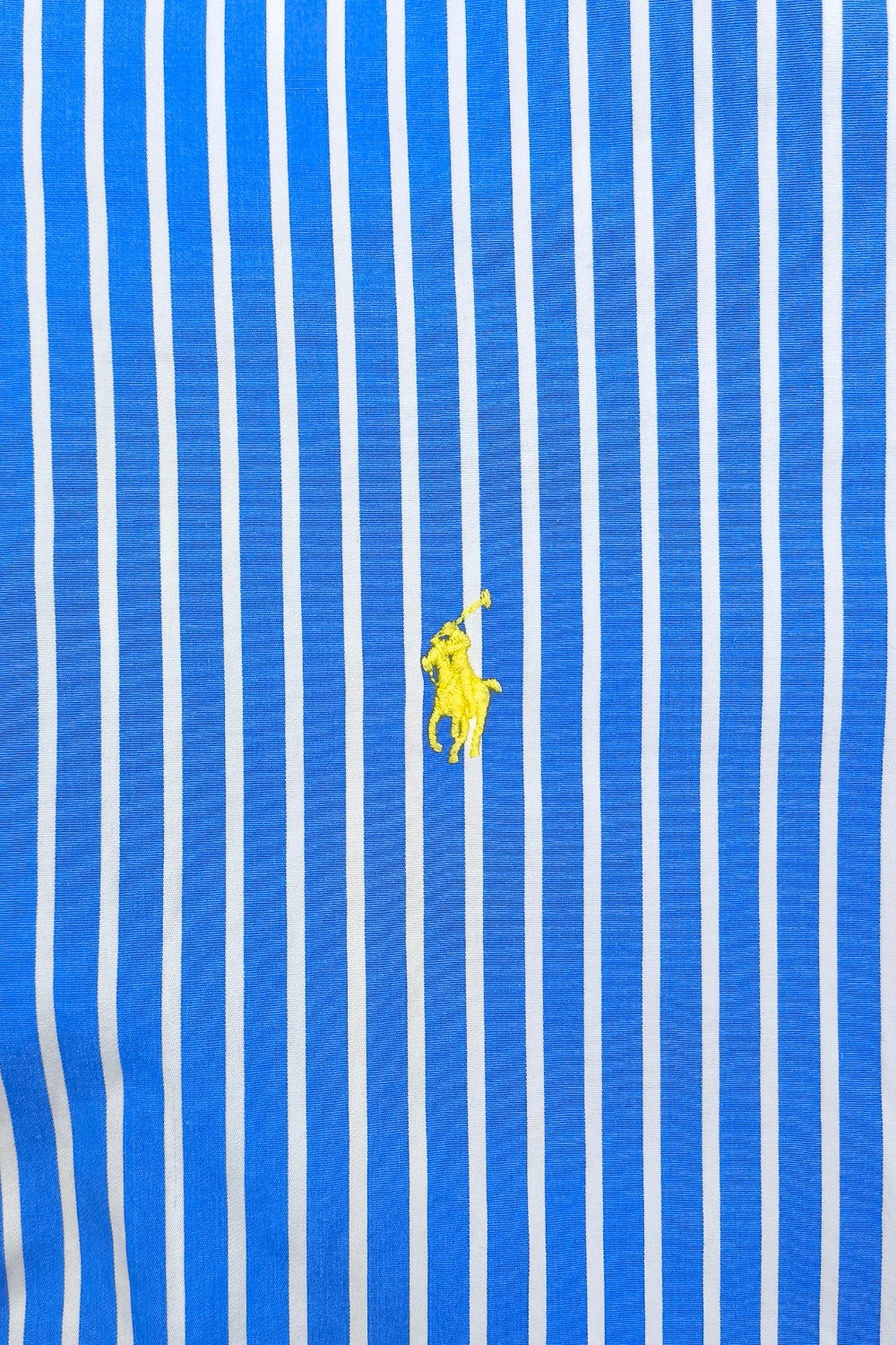 Polo Ralph Lauren Striped Shirt Blue White Classic Fit L
