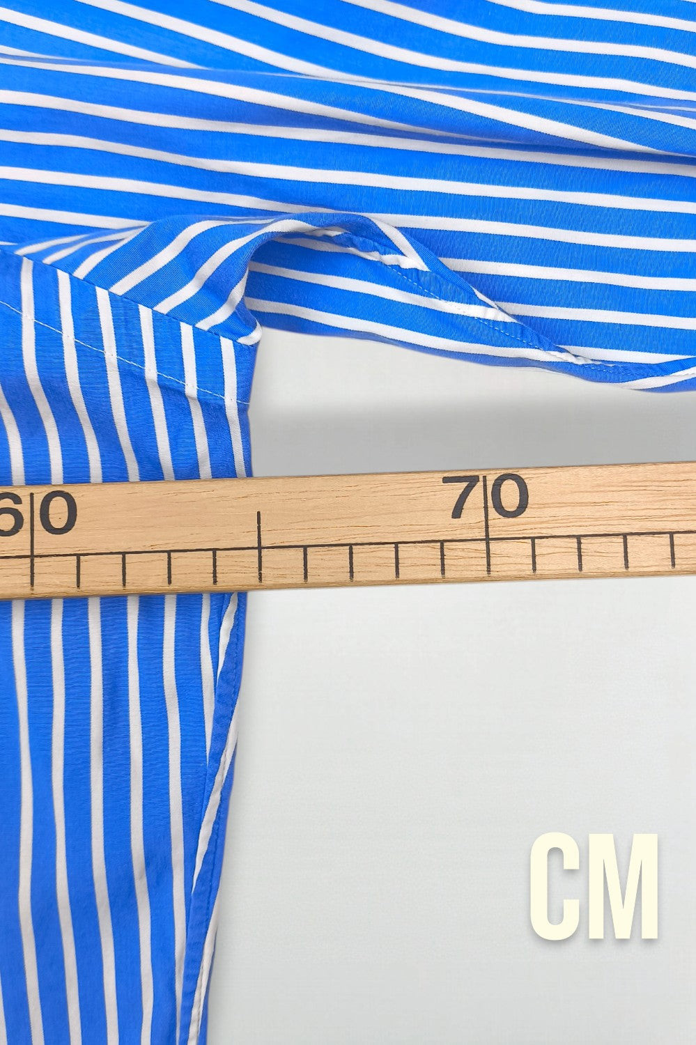 Polo Ralph Lauren Striped Shirt Blue White Classic Fit L
