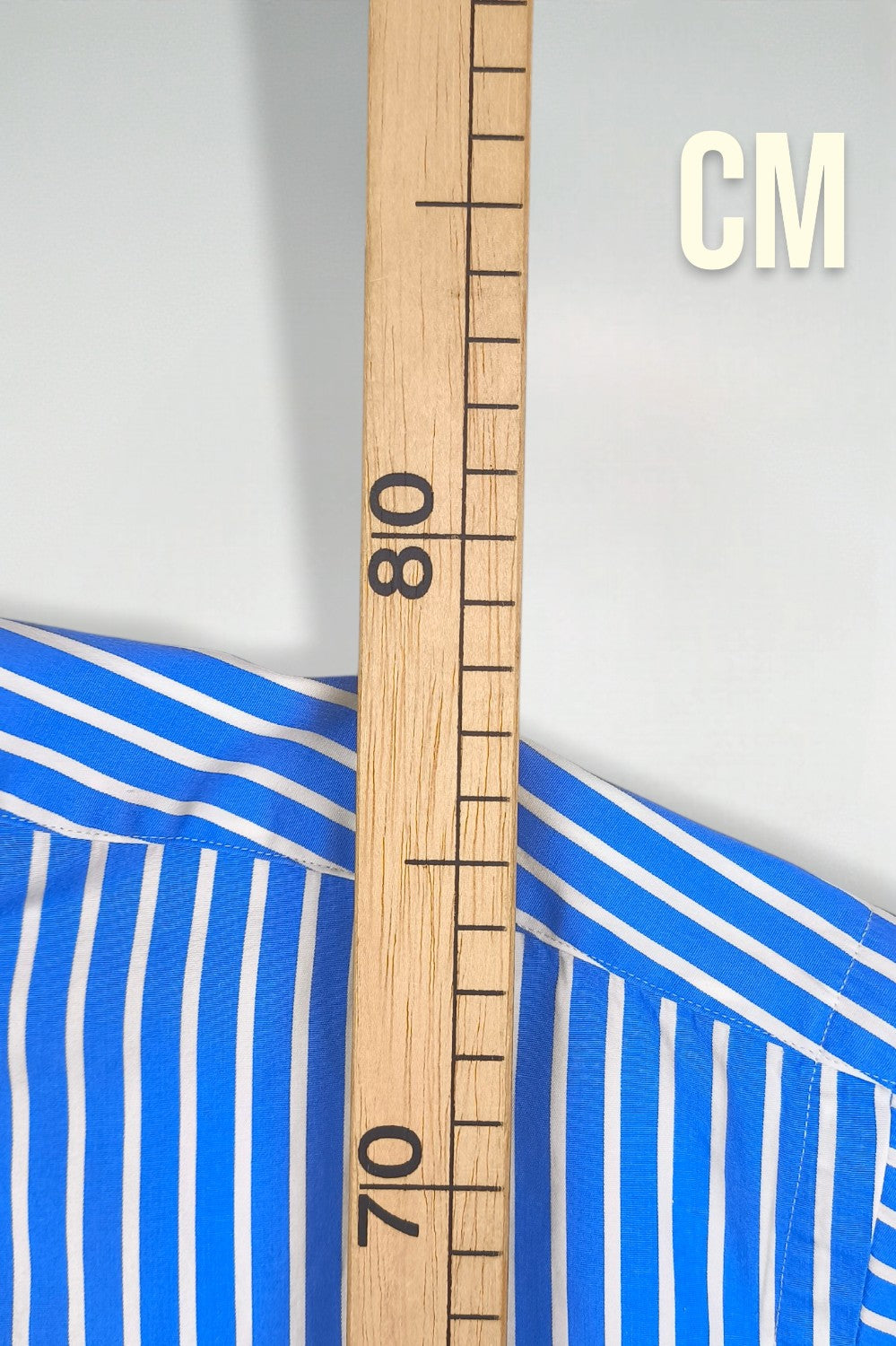 Polo Ralph Lauren Striped Shirt Blue White Classic Fit L