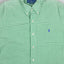 Polo Ralph Lauren Check Shirt Green White Custom Fit | Casual Classic