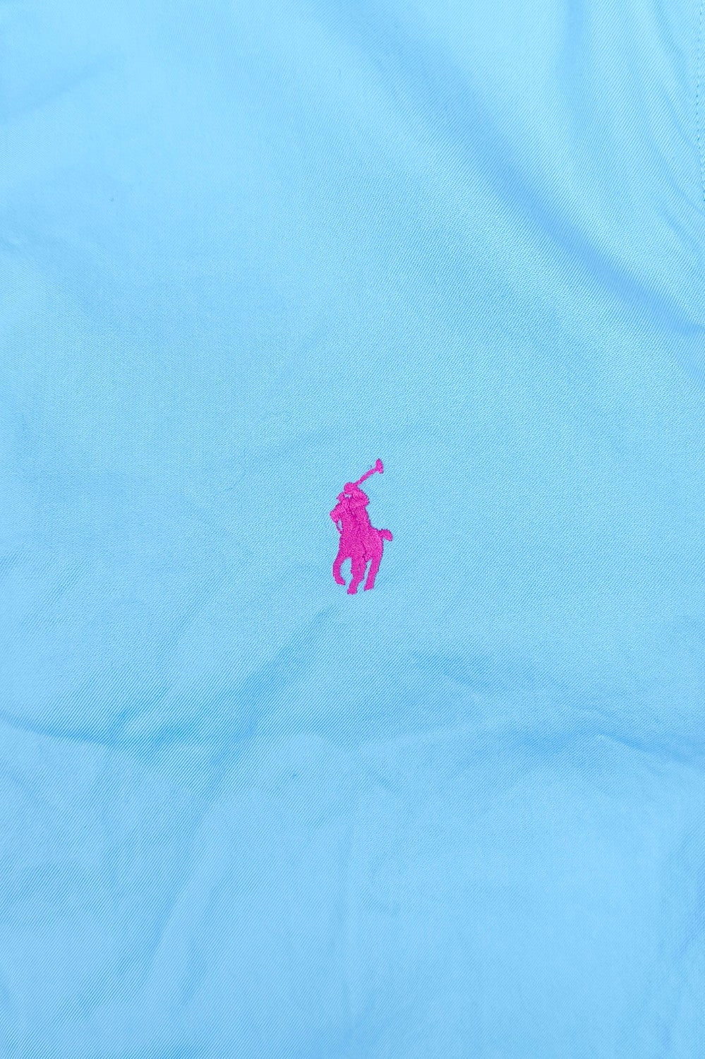 Vintage Polo Ralph Lauren Slim Fit Shirt Light Blue Cotton | Classic