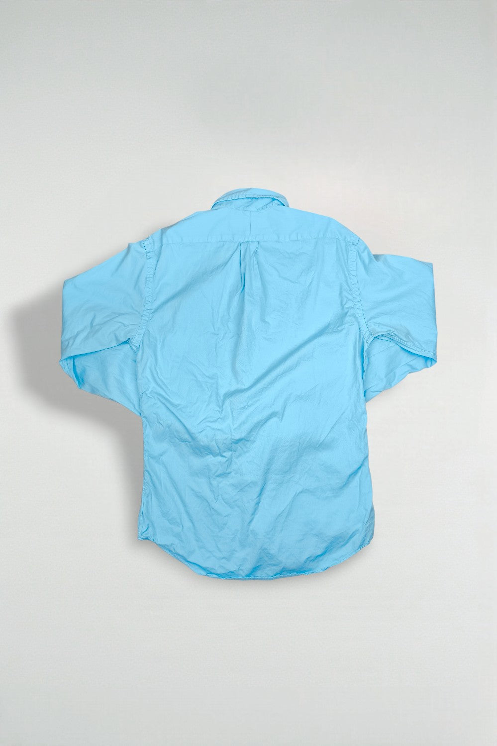 Vintage Polo Ralph Lauren Slim Fit Shirt Light Blue Cotton | Classic
