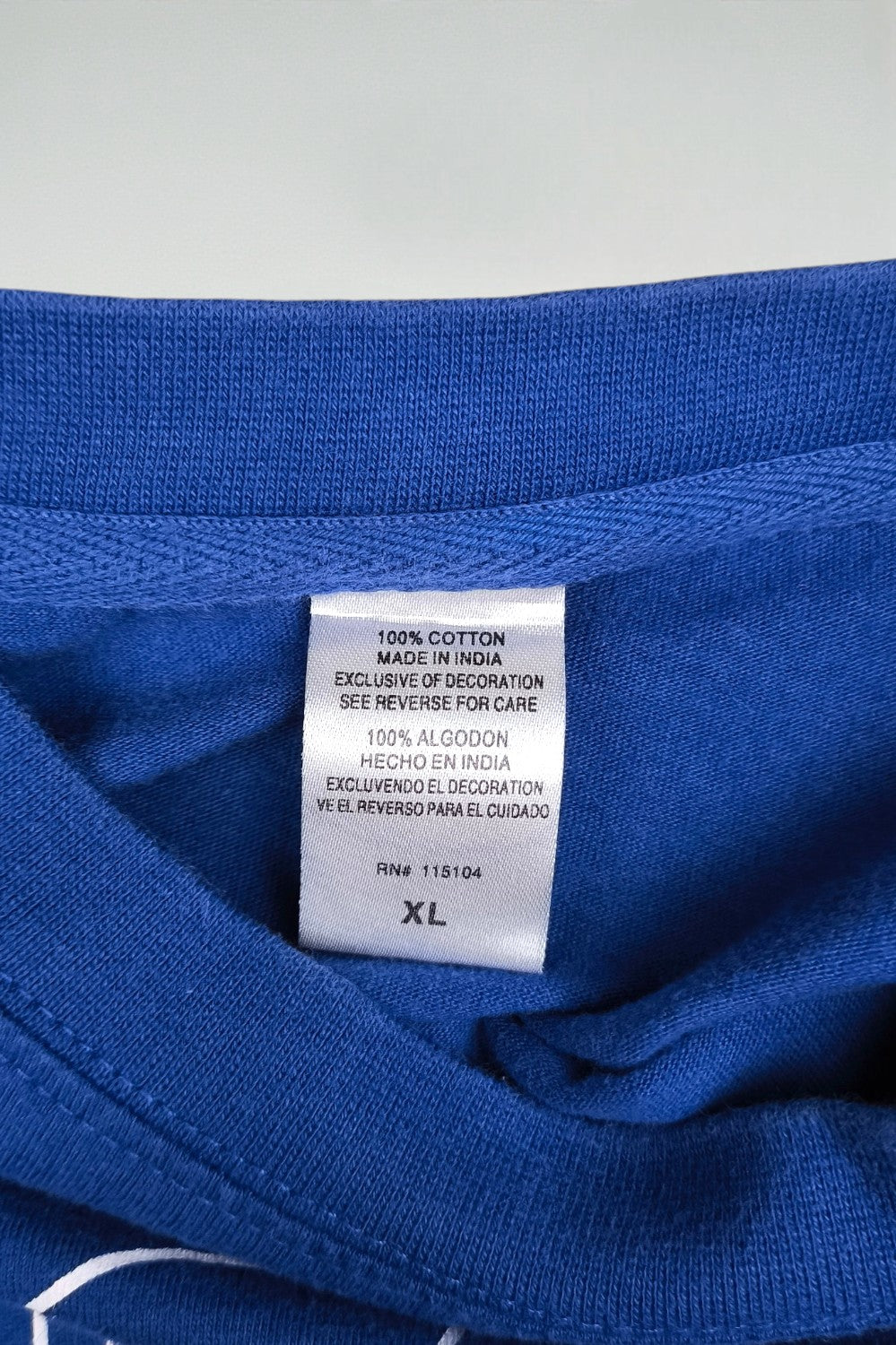 Vintage Bixby Spartans Long Sleeve T-Shirt Blue | Y2K Sportswear