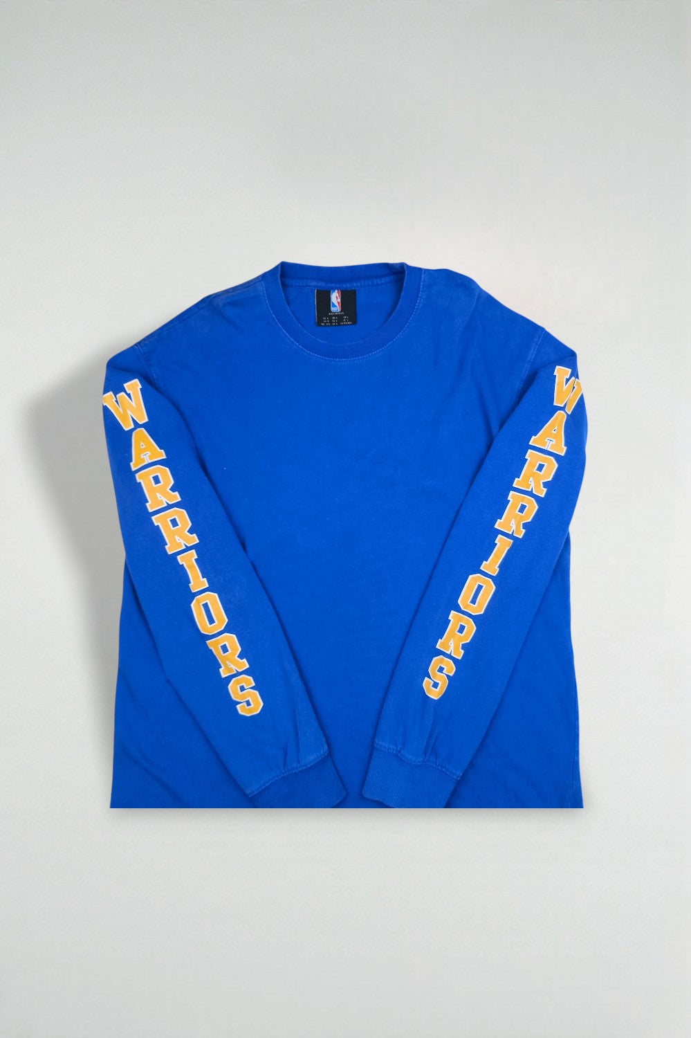 NBA Golden State Warriors Long Sleeve T-Shirt Blue | Basketball Tee