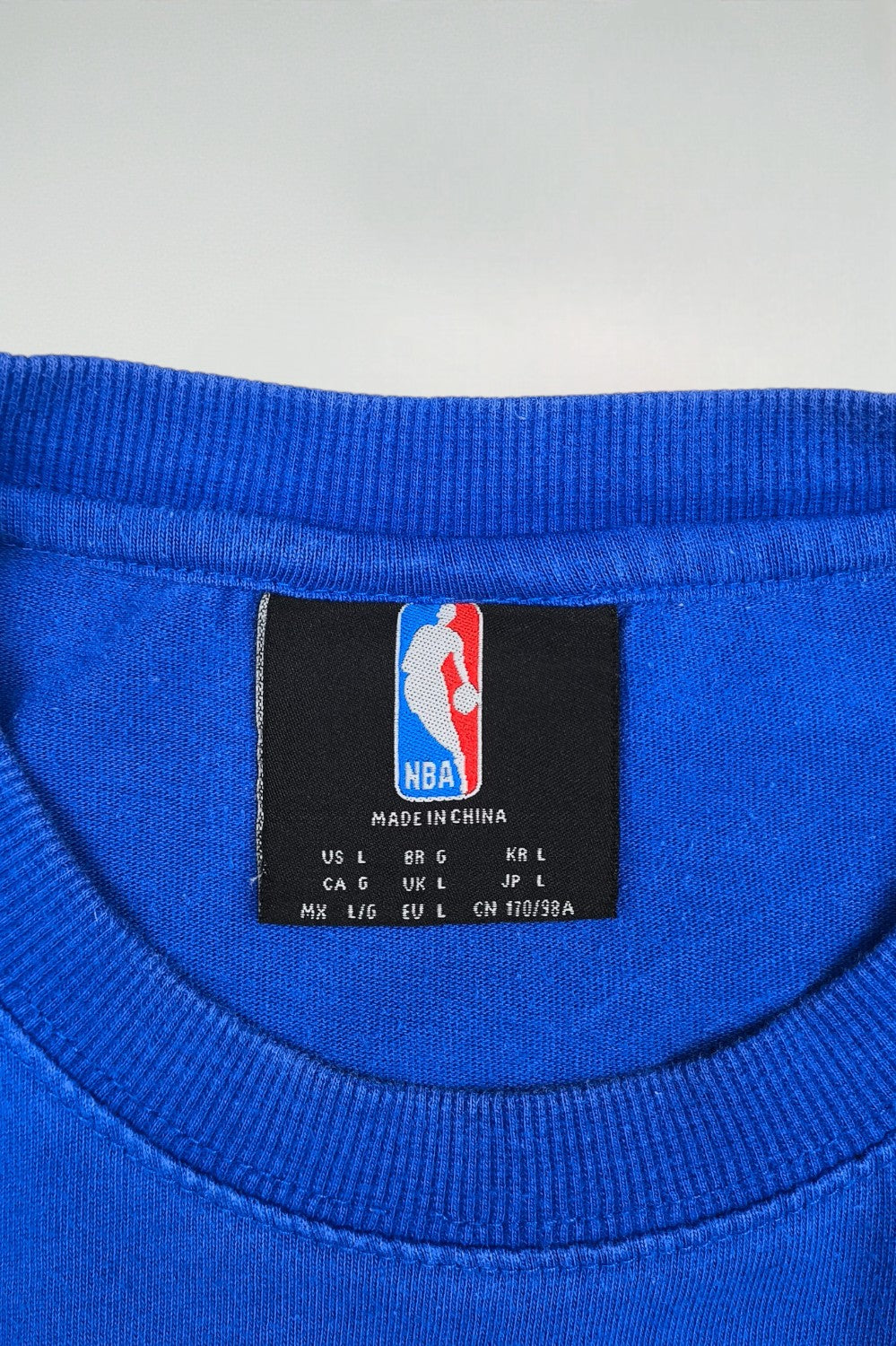 NBA Golden State Warriors Long Sleeve T-Shirt Blue | Basketball Tee