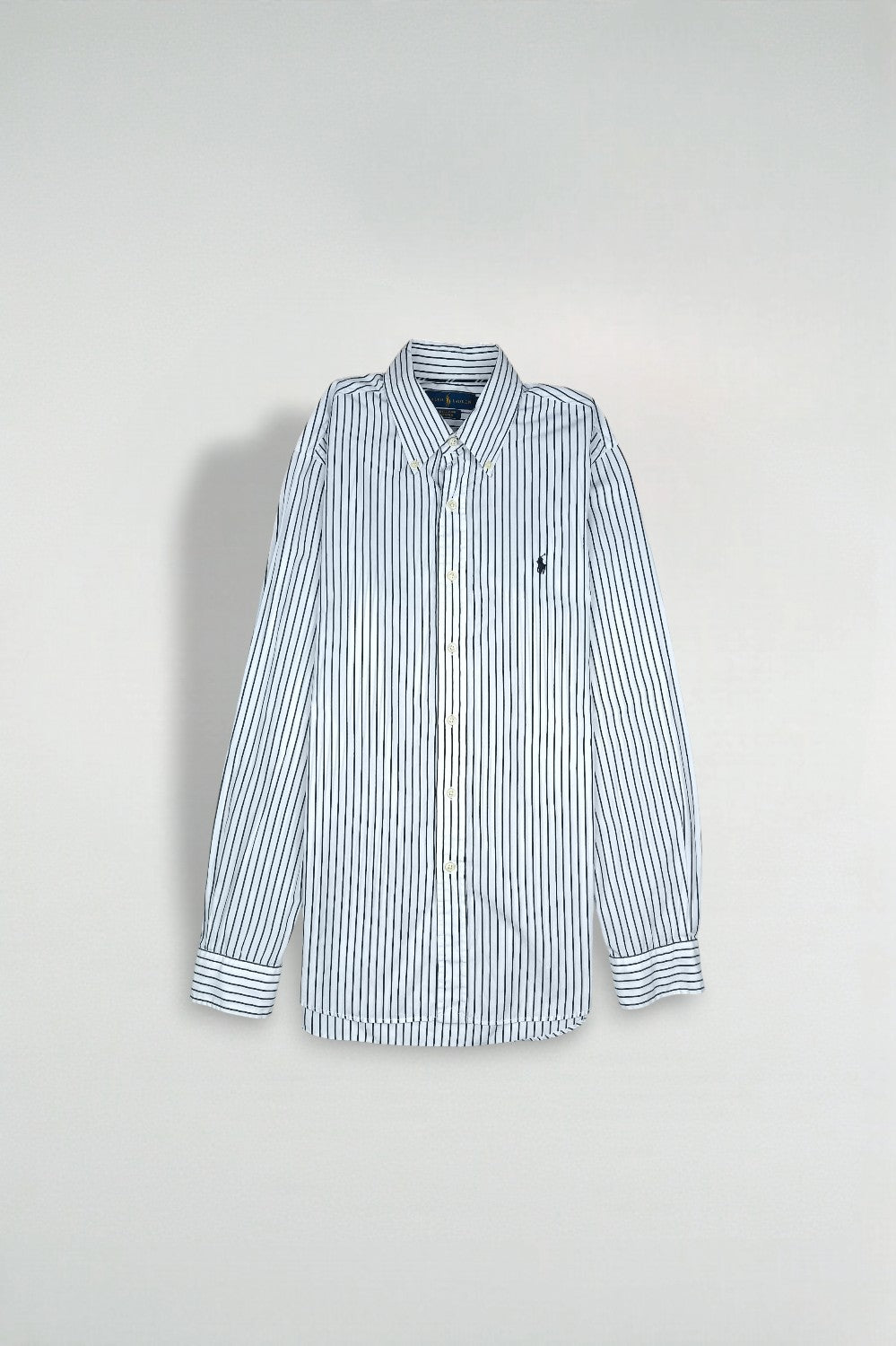 Polo Ralph Lauren Striped Shirt White Black | Classic Casual