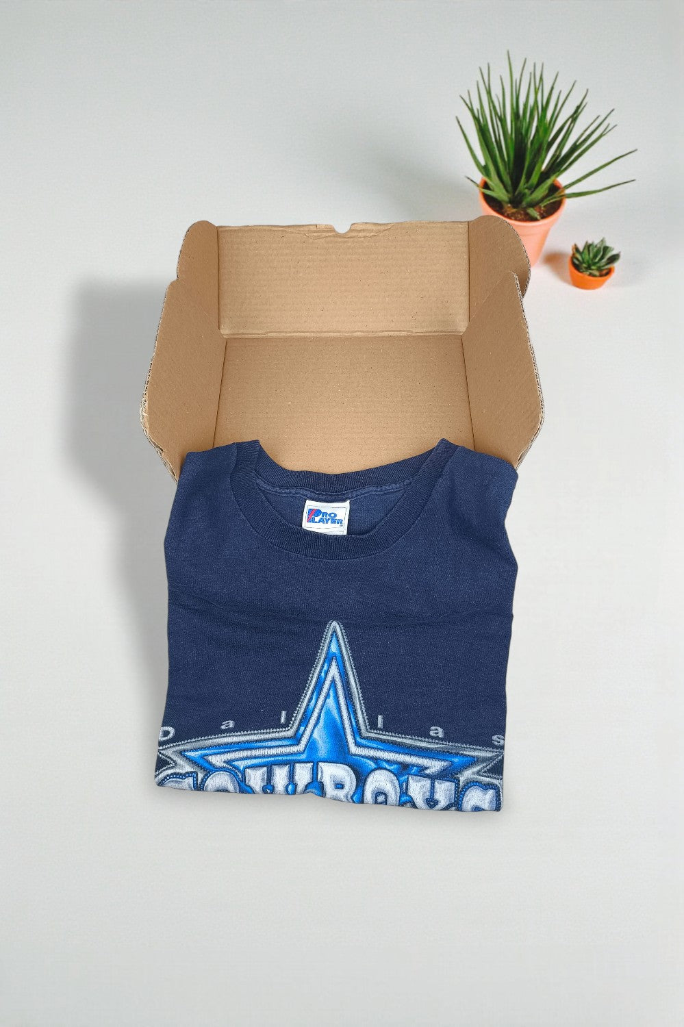 Vintage Pro Player Dallas Cowboys NFL T-Shirt Navy | 90s USA