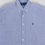 Polo Ralph Lauren Blake Shirt Blue Check Cotton Button Down