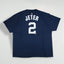 Vintage Majestic New York Yankees MLB T-Shirt Navy | Y2K Baseball