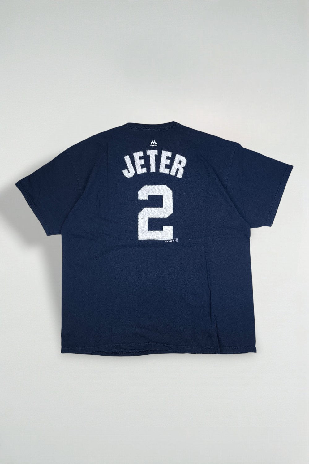 Vintage Majestic New York Yankees MLB T-Shirt Navy | Y2K Baseball