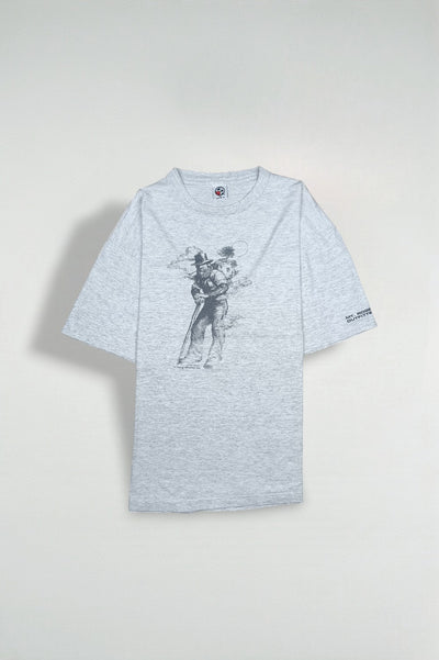 Vintage Mount Rogers Graphic Single Stitch T-Shirt Grey | USA Outdoor 90s