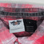 Harley-Davidson Plaid Short Sleeve Shirt Red Grey | Women Casual
