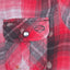 Harley-Davidson Plaid Short Sleeve Shirt Red Grey | Women Casual