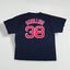 Vintage Majestic Boston Red Sox MLB T-Shirt Navy | Y2K Sportswear