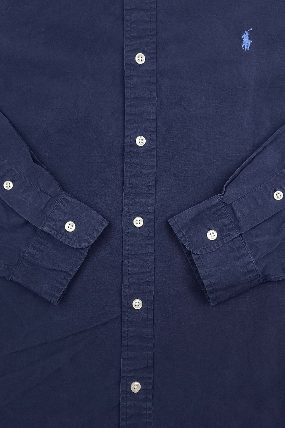 Vintage Polo Ralph Lauren Shirt Navy Blue | Classic Button Down