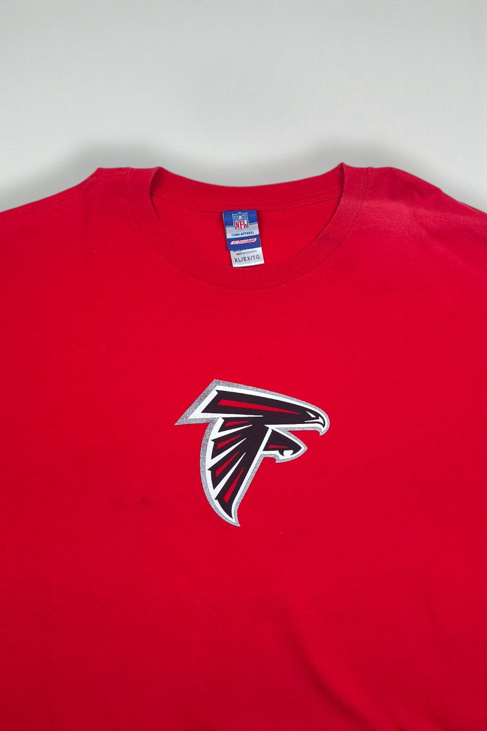 Vintage Reebok Atlanta Falcons NFL Long Sleeve T-Shirt Red | 2000s
