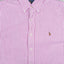 Polo Ralph Lauren Striped Oxford Shirt Pink White | Slim Fit Casual