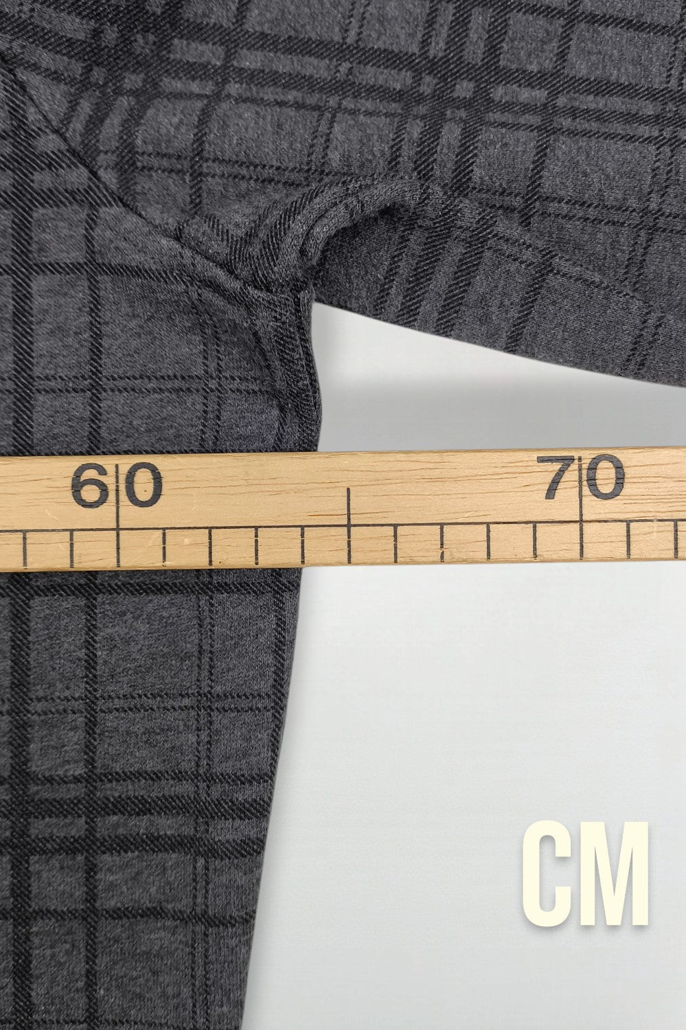Nautica Quarter Zip Sweatshirt Grey Checkered XL | Casual Pullover