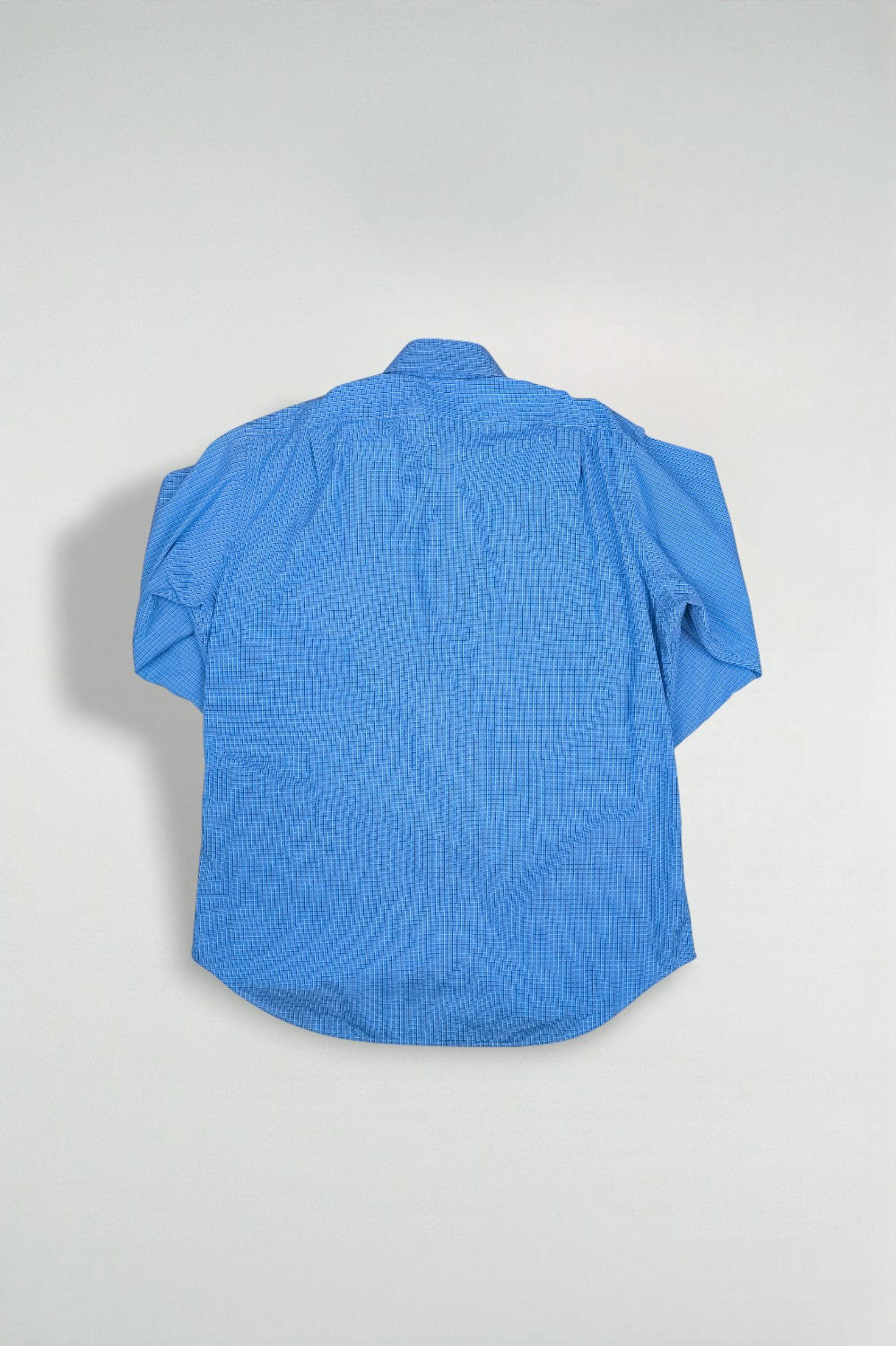 Polo Ralph Lauren Check Shirt Blue Classic Fit Cotton