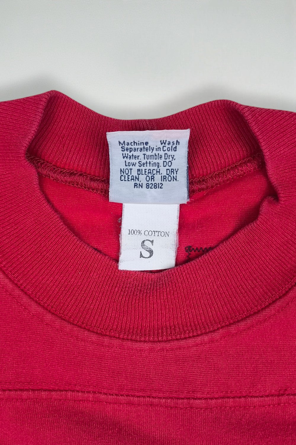 Vintage Signature Sportswear SGA Football T-Shirt Red USA | 90s Athletic