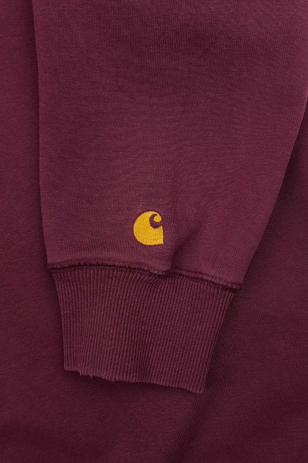 Carhartt Sweatshirt Burgundy Crewneck Logo | Workwear Casual