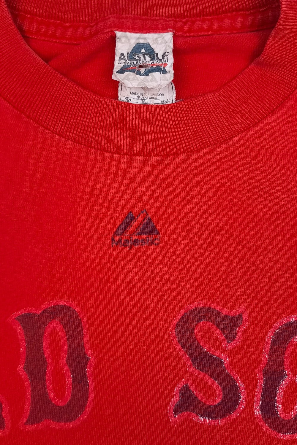 Vintage Boston Red Sox MLB T-Shirt Red | 2000s Graphic Tee