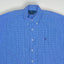 Ralph Lauren Blake Shirt Blue Plaid Cotton Button Down XL