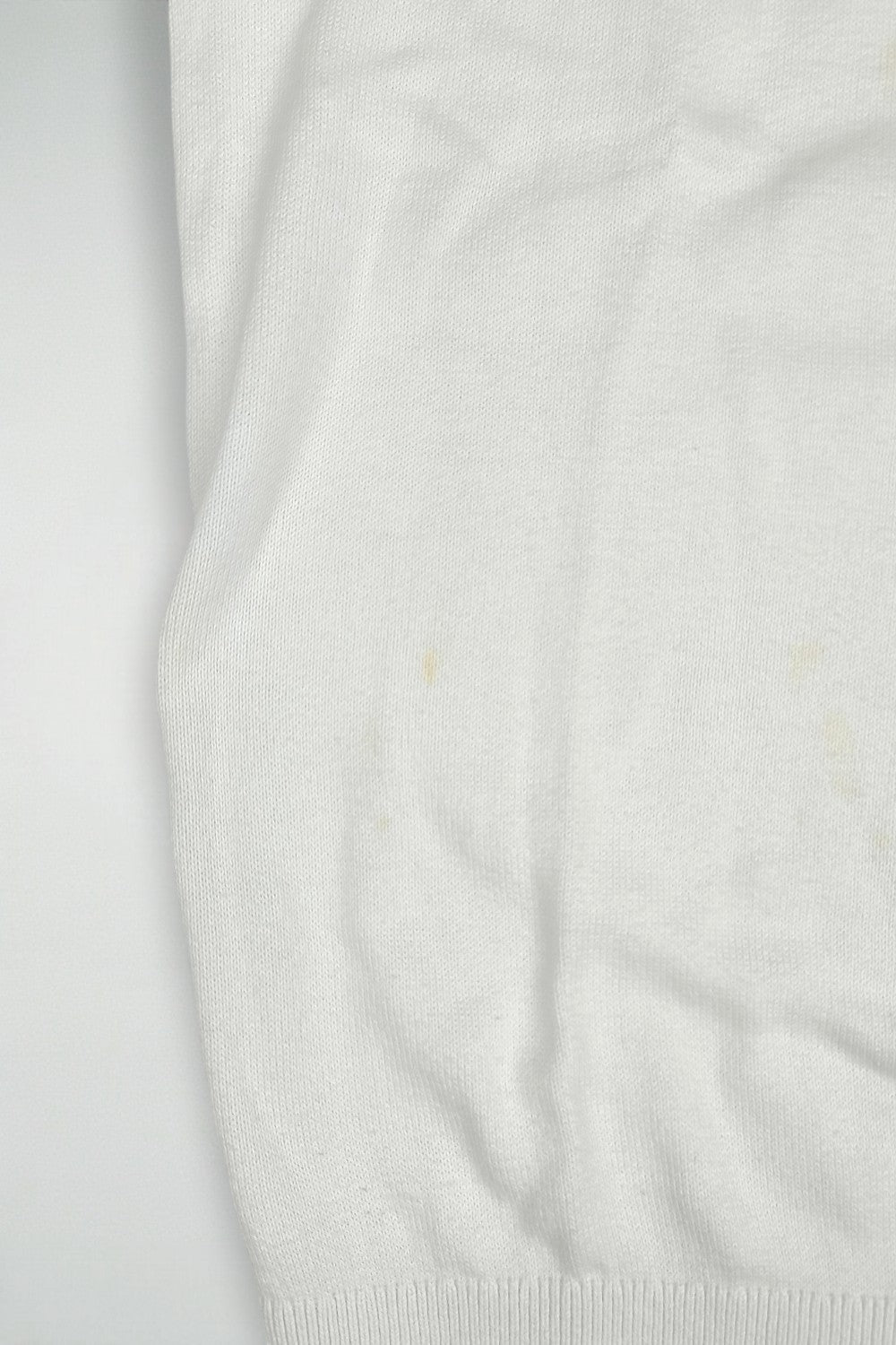 Vintage Tommy Hilfiger Cotton Knit Sweater White | Classic Crewneck