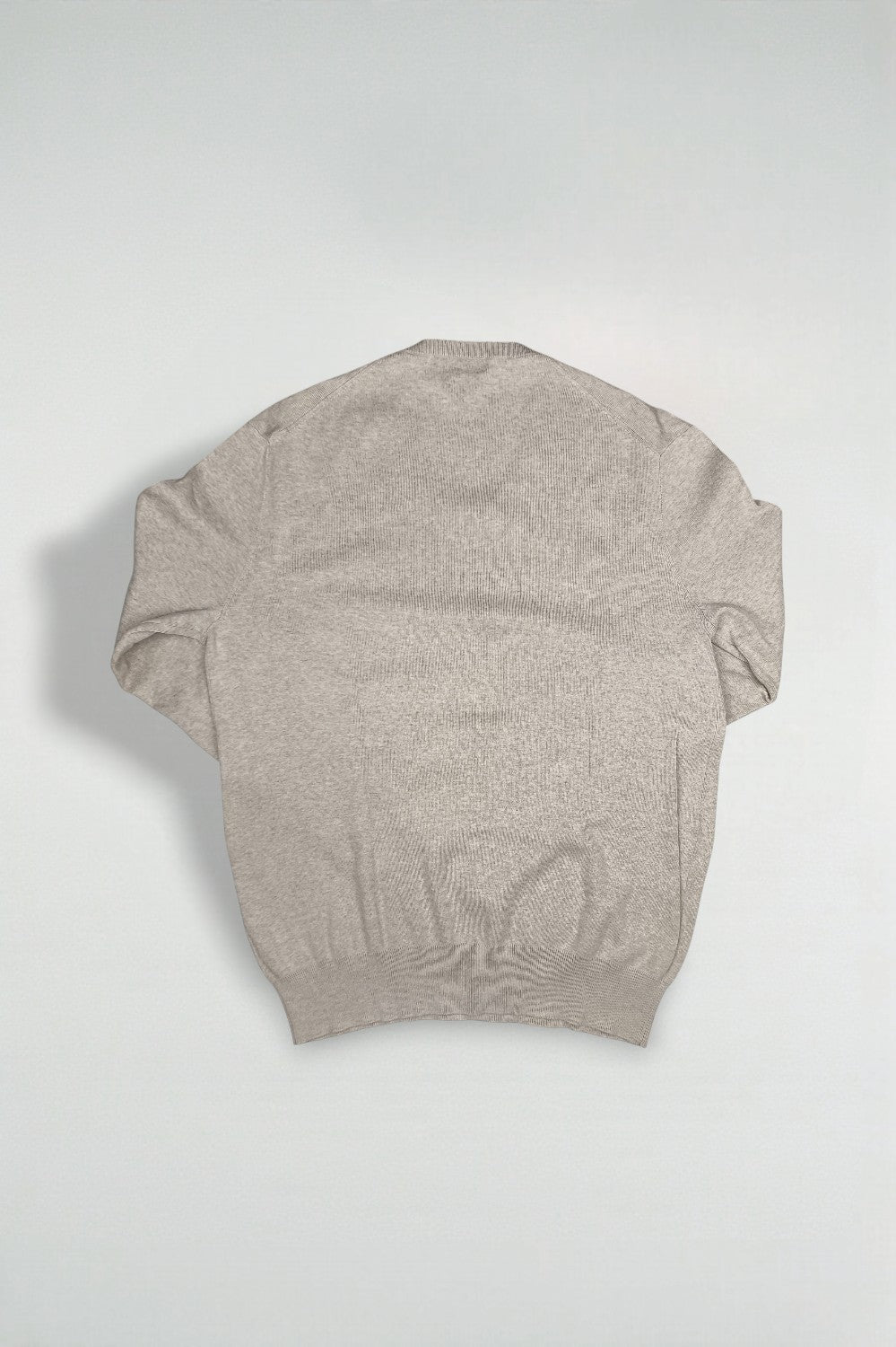 Vintage Polo Ralph Lauren V-Neck Sweater Beige | Classic Knit