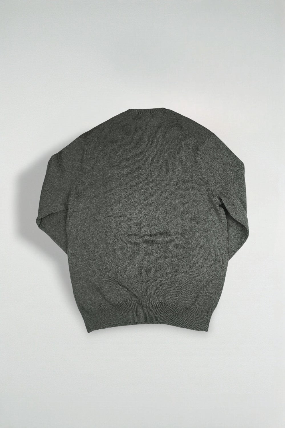 Polo Ralph Lauren V-Neck Sweater Green Cotton | Classic Knit