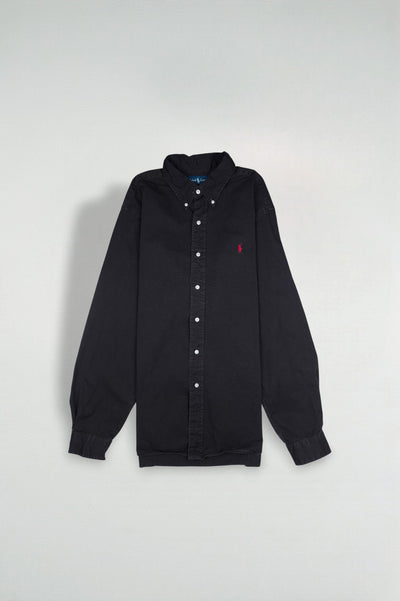 Ralph Lauren Classic Fit Shirt Black | Casual Button Up
