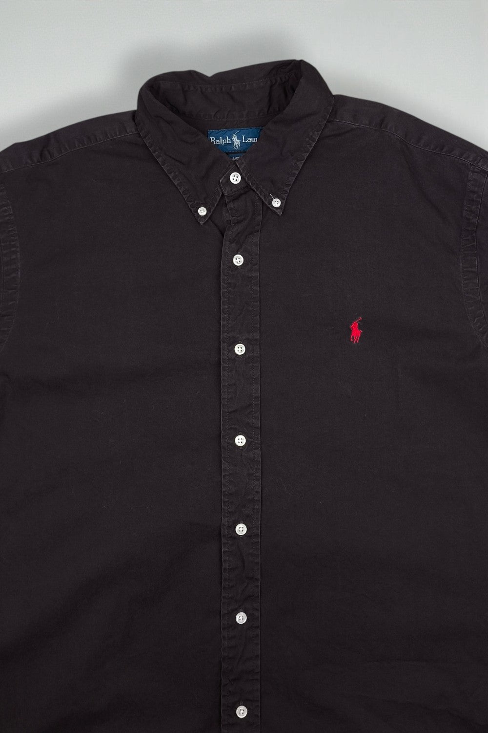 Ralph Lauren Classic Fit Shirt Black | Casual Button Up