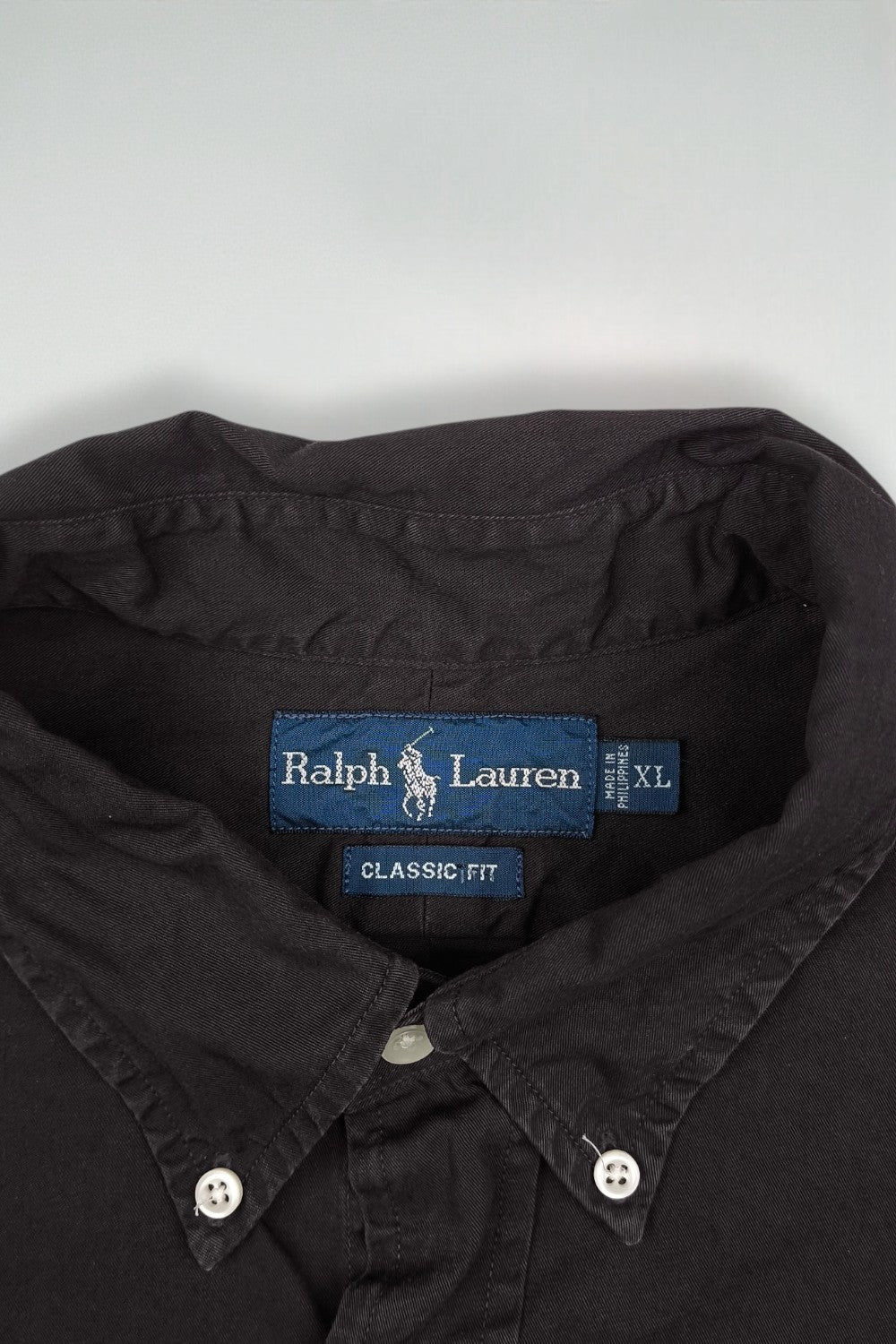 Ralph Lauren Classic Fit Shirt Black | Casual Button Up