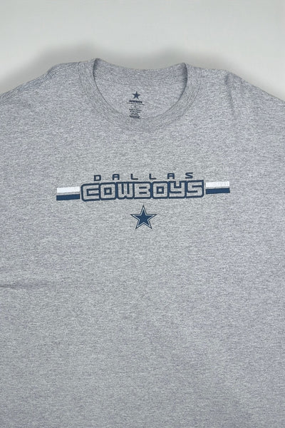 Vintage Dallas Cowboys Long Sleeve T-Shirt Grey | 2000s NFL Apparel
