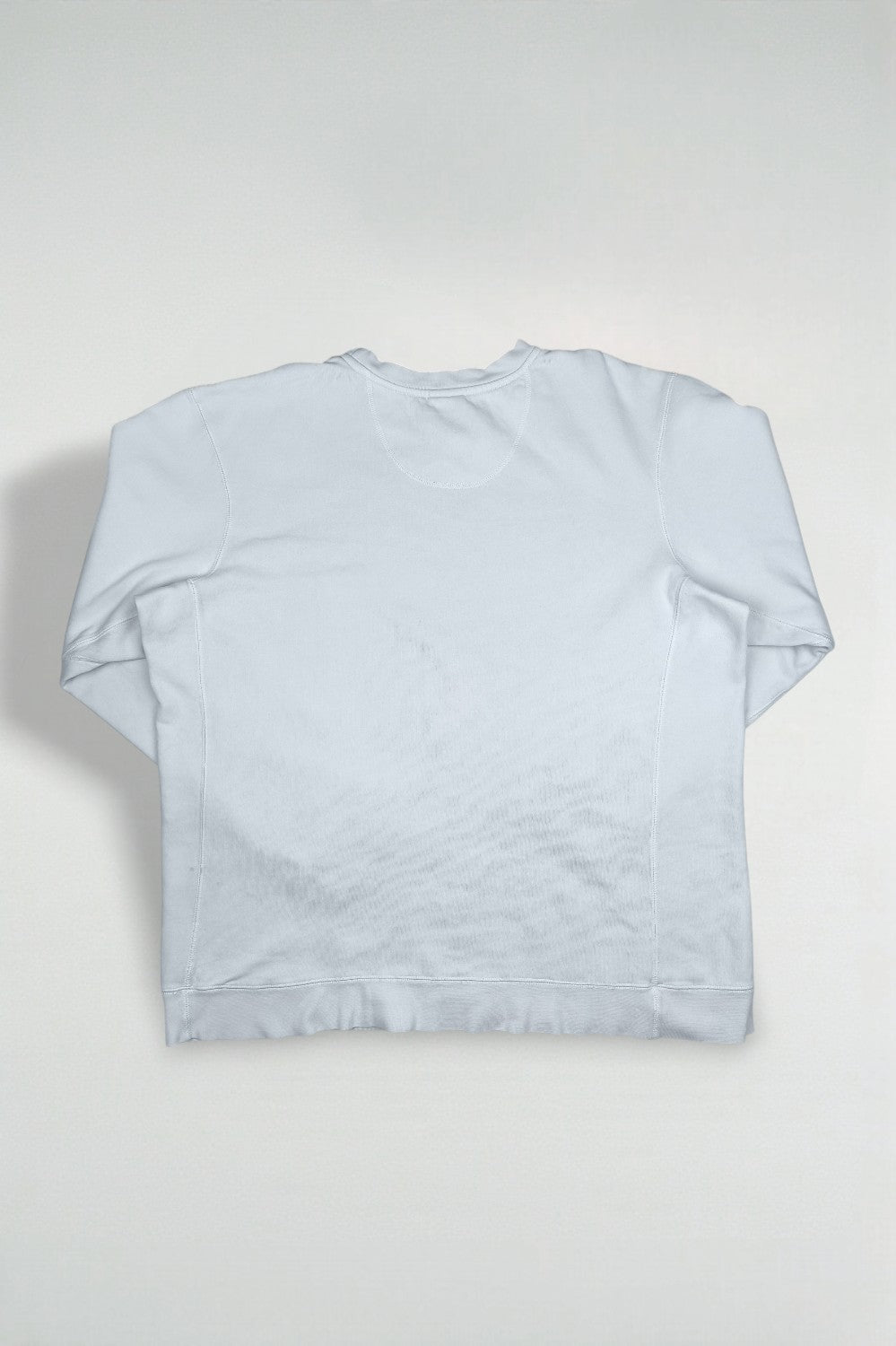 Vintage Nike Mini Swoosh Sweatshirt White XL | 2000s Sportswear