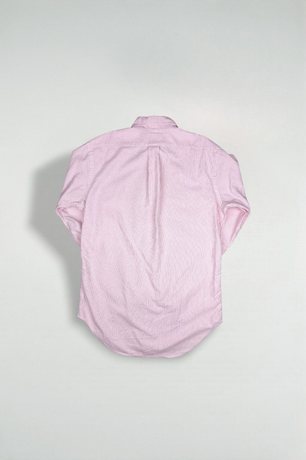 Vintage Polo Ralph Lauren Striped Shirt Pink White | Classic Fit