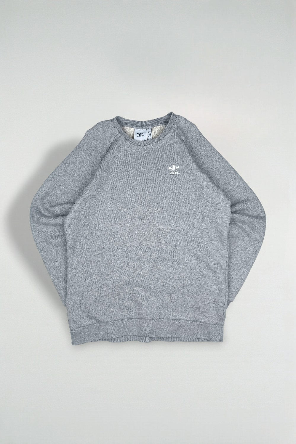 Adidas Trefoil Sweatshirt Grey Crewneck | Casual Sportswear