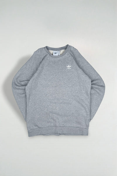 Adidas Trefoil Sweatshirt Grey Crewneck | Casual Sportswear