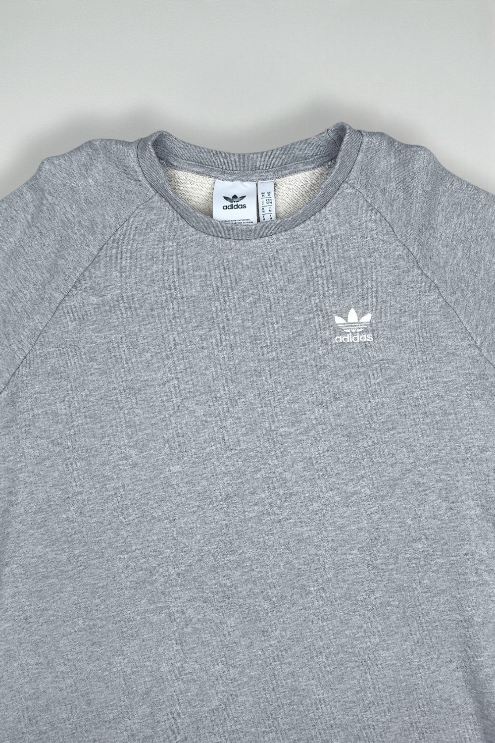 Adidas Trefoil Sweatshirt Grey Crewneck | Casual Sportswear