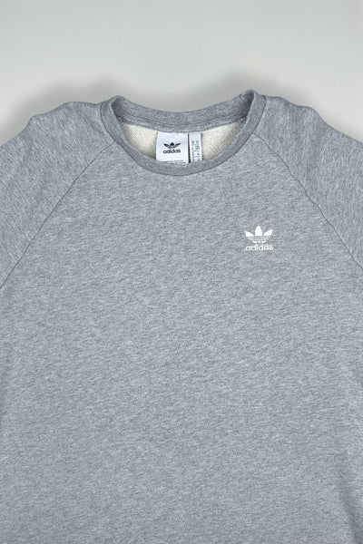Adidas Trefoil Sweatshirt Grey Crewneck | Casual Sportswear