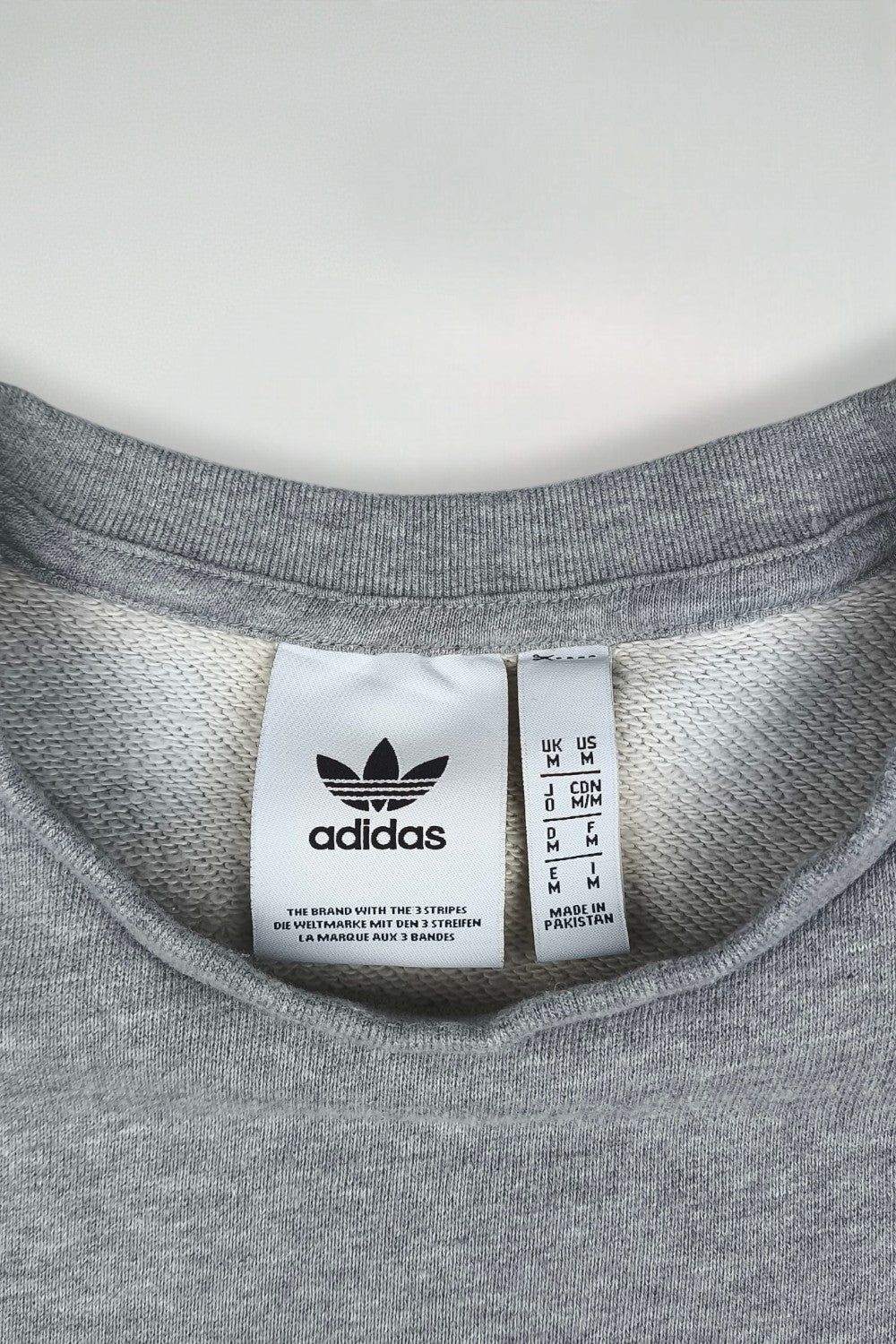 Adidas Trefoil Sweatshirt Grey Crewneck | Casual Sportswear