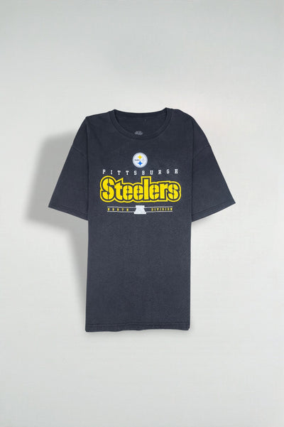 Vintage Pittsburgh Steelers NFL T-Shirt Black | 2000s Graphic Tee