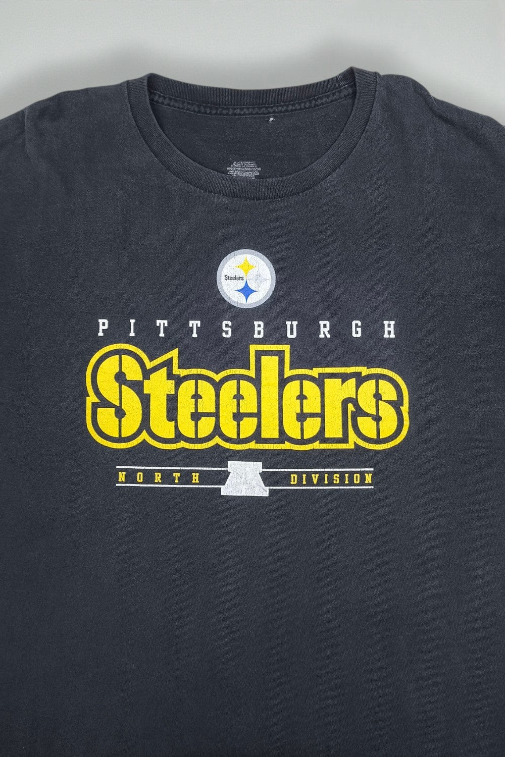 Vintage Pittsburgh Steelers NFL T-Shirt Black | 2000s Graphic Tee