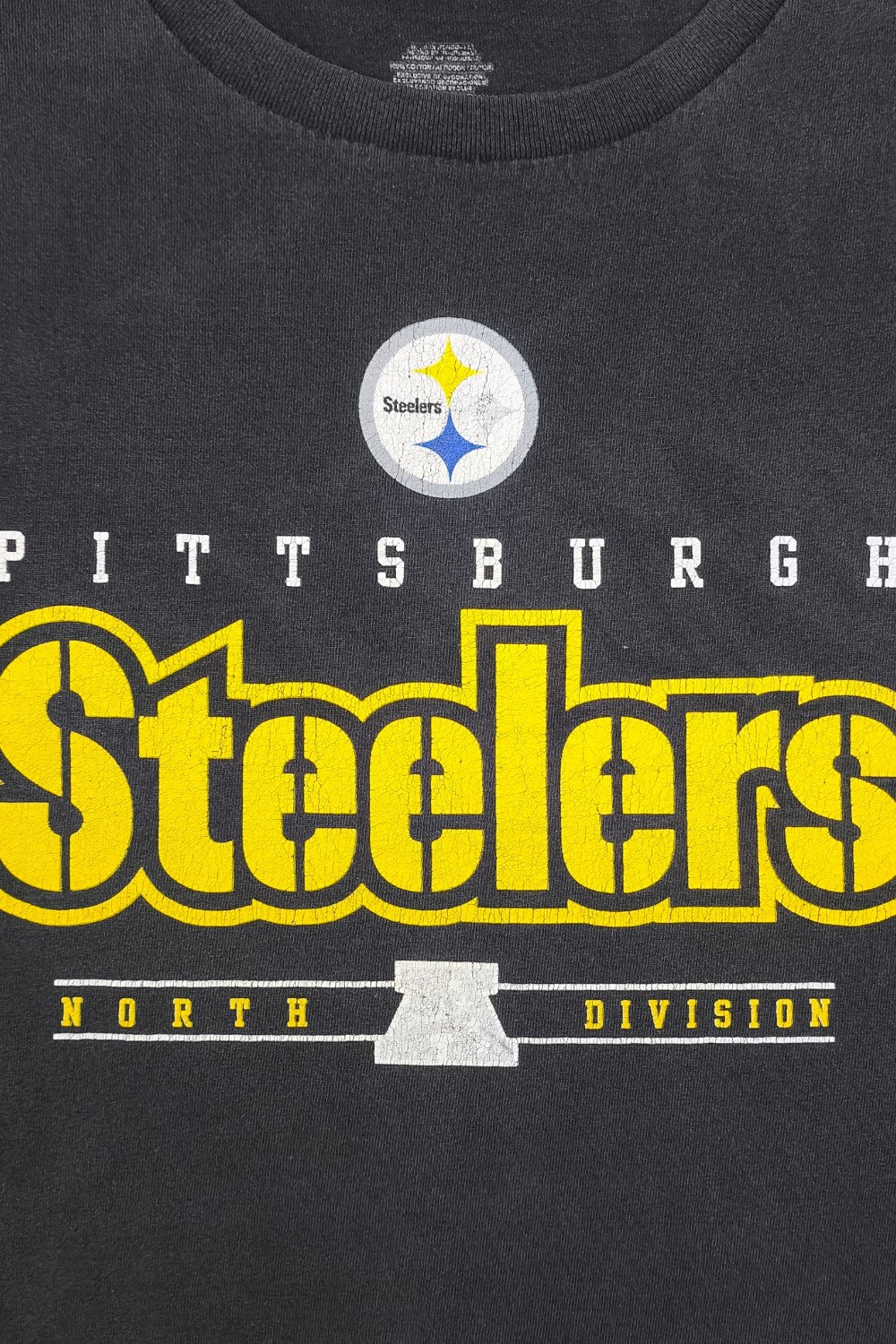 Vintage Pittsburgh Steelers NFL T-Shirt Black | 2000s Graphic Tee