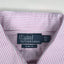 Vintage Polo Ralph Lauren Striped Shirt Pink White | Slim Fit