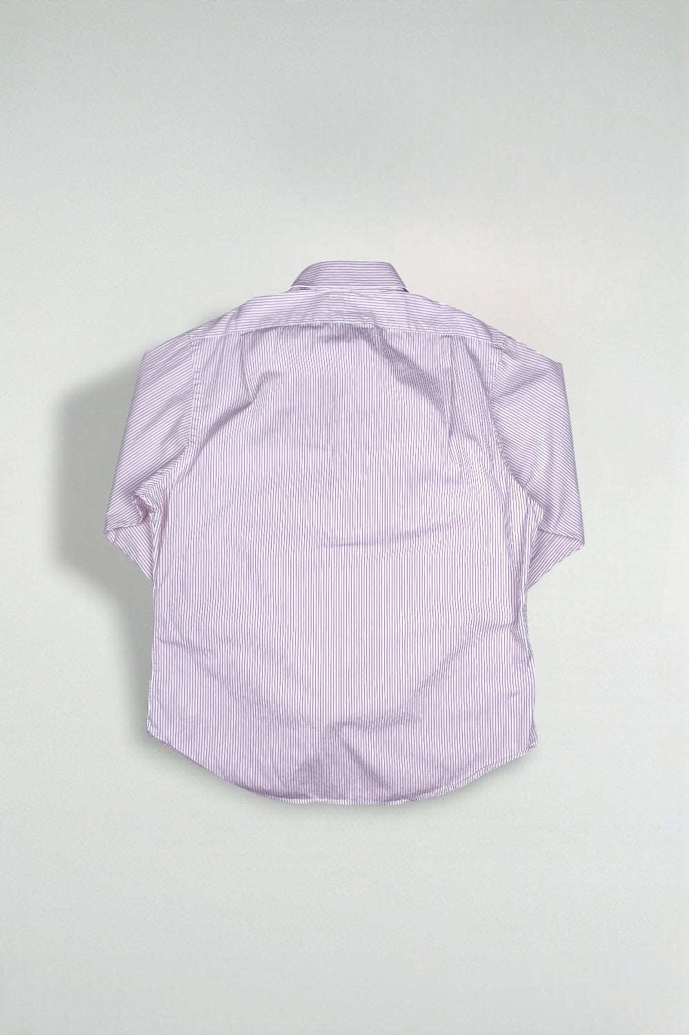 Vintage Polo Ralph Lauren Striped Shirt Pink White | Slim Fit
